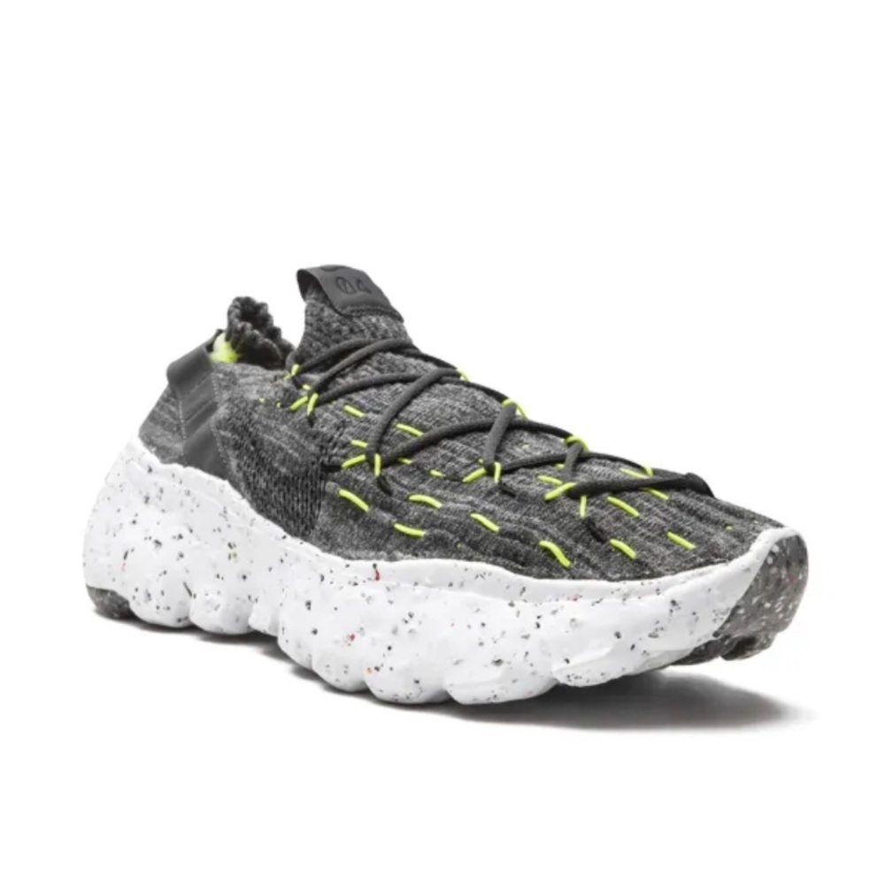 Nike Space Hippie 04 Shoes Mens 9.5 Black Volt Lace Up Running Sneaker